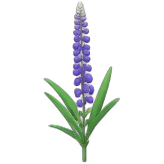 Lupin plant IT emoji