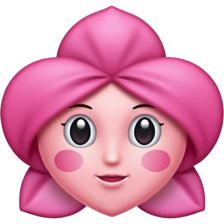 Moño rosa emoji