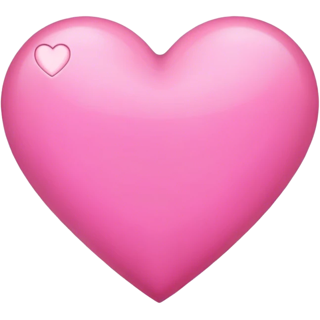 Pink heart emoji