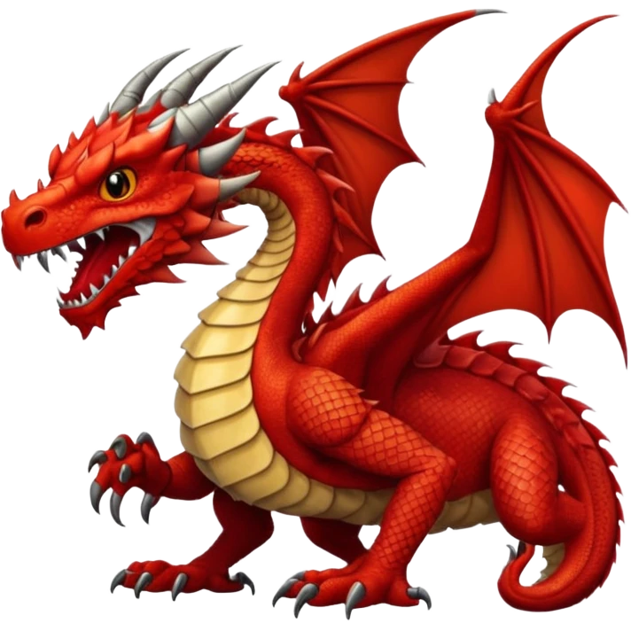 Red dragon emoji