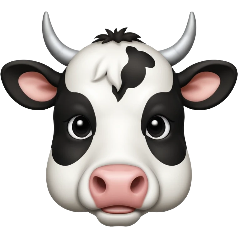 Cow face, word saying MU at the top emoji