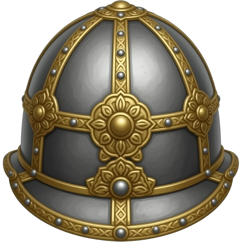Период расцвета (XI - XII века). Древнерусская дружинная культура
 Полоцкое княжество — полноправная часть Древнерусского государства. Экипировка становится богаче и сложнее
Сфероконический шлем. emoji