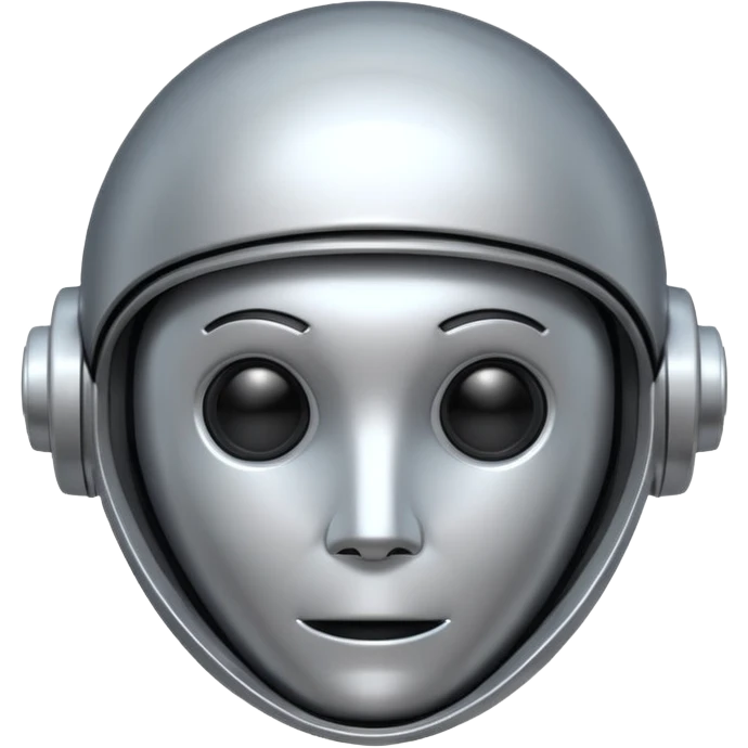 tête de robot cosomonaute emoji