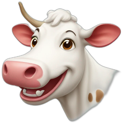 laughing cow emoji
