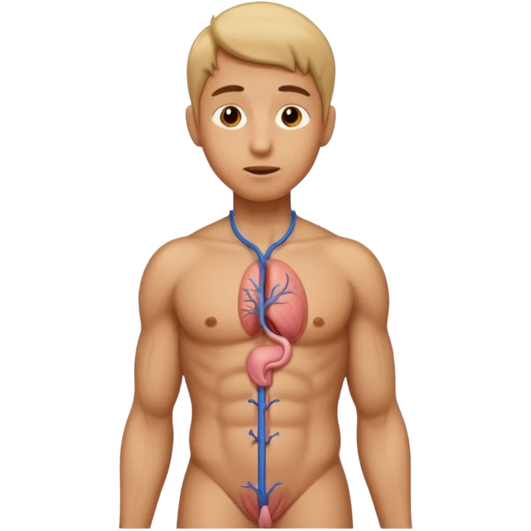 Член упругий, с венами и яйцами emoji