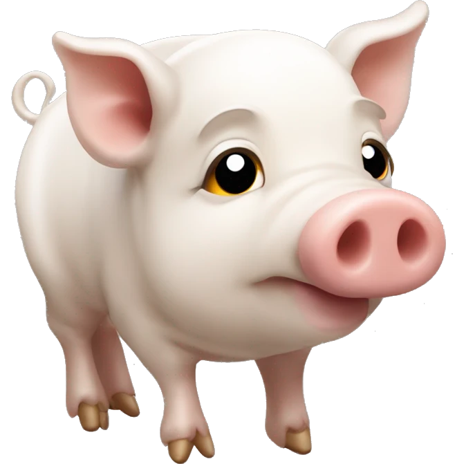 mini cochon mais qui ressemble plus à un sanglier emoji