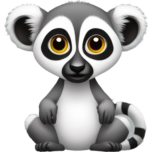 Lemur iPhone emoji emoji
