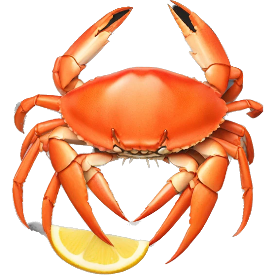 Snow crab leg boil emoji