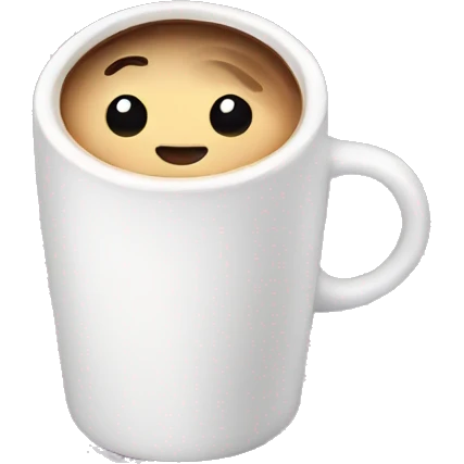 Cute coffee emoji