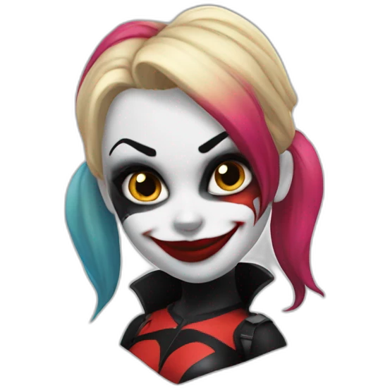 Harley Quinn emoji
