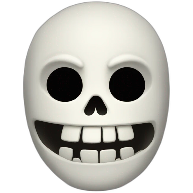 sans undertale squelette emoji