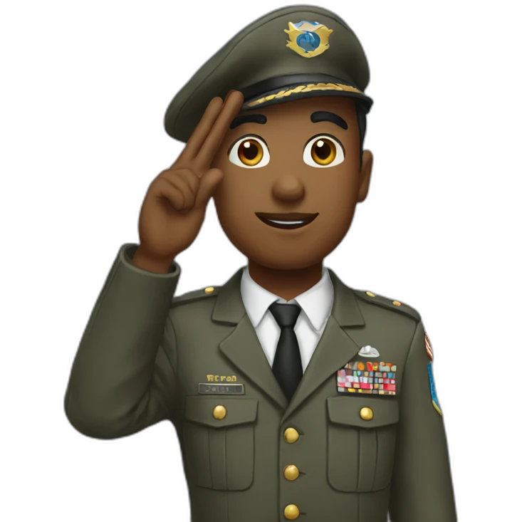 salute emoji