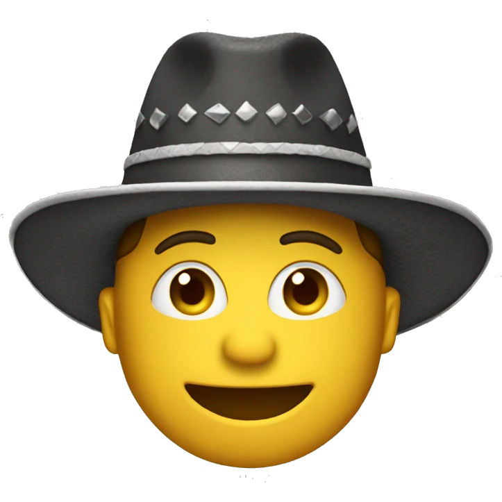 Coballa con sombrero  emoji