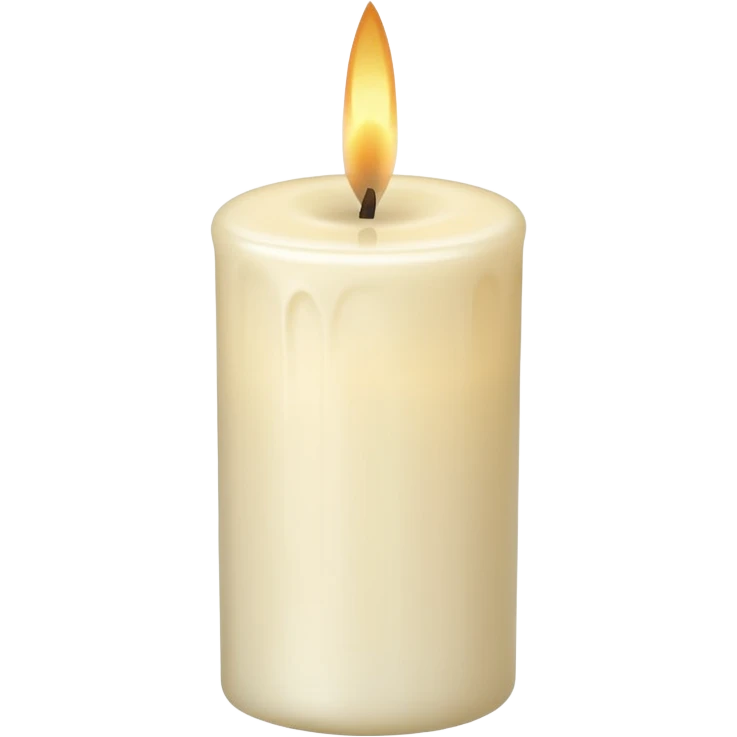 Decorative Wax Candle  emoji