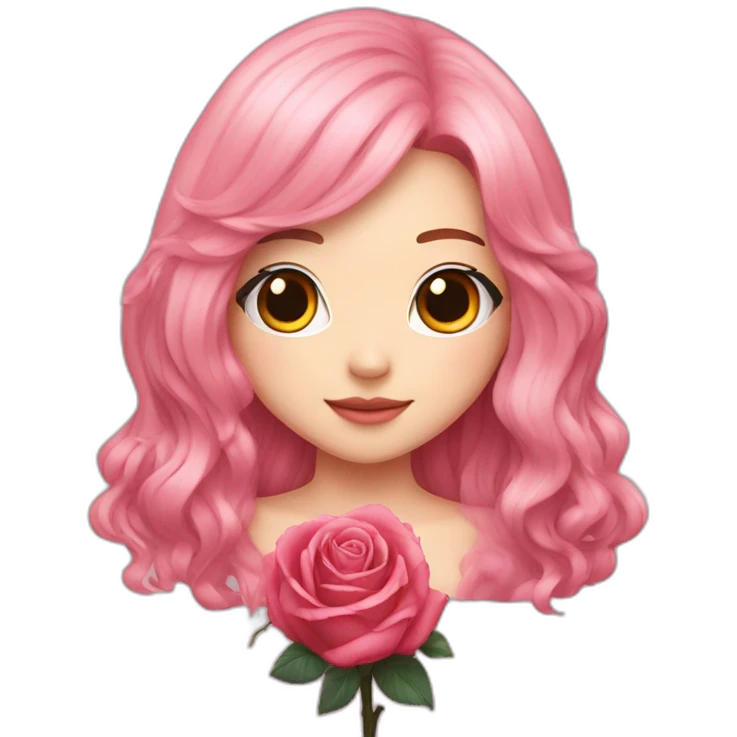 Rose de Blackpink emoji