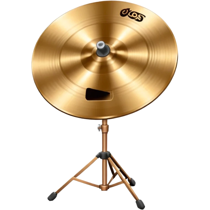 crash cymbal on stand emoji
