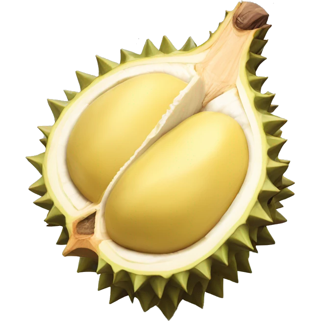 Durian pulut emoji