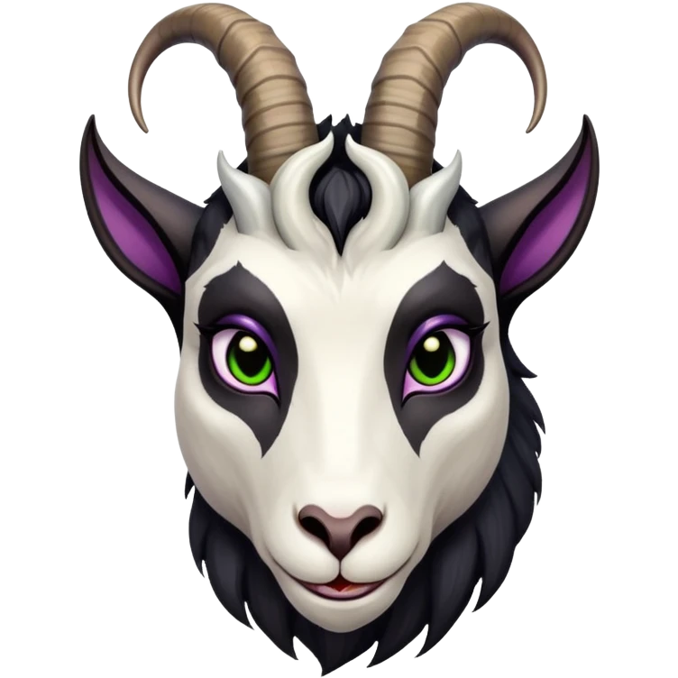 Goat maleficent  emoji