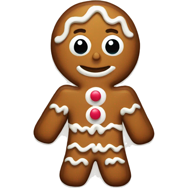 Gingerbread emoji