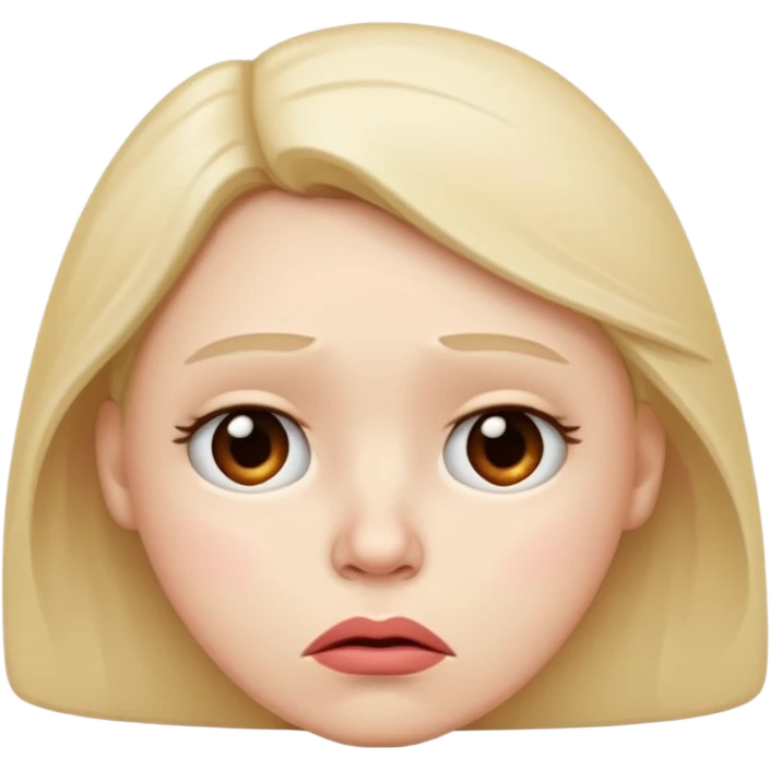 Disappointed face  emoji