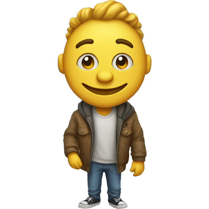 anthropomorphic street emoji