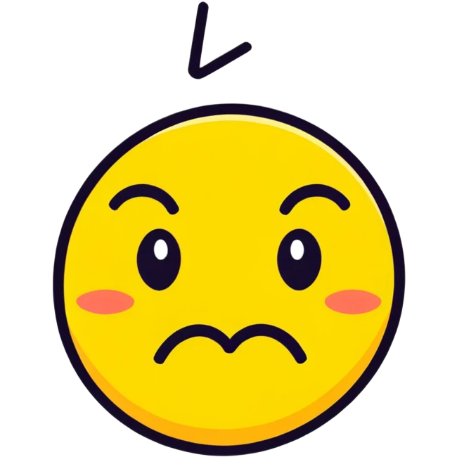 Emoji person giving a side eye emoji