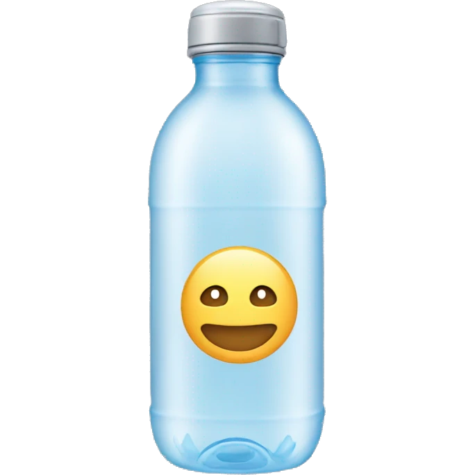 short water transparent waterbottle emoji