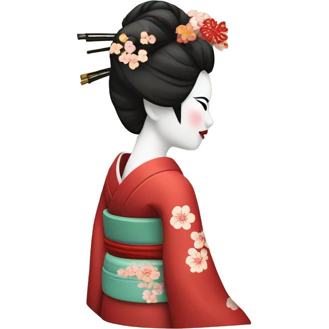 traditional Geisha emoji