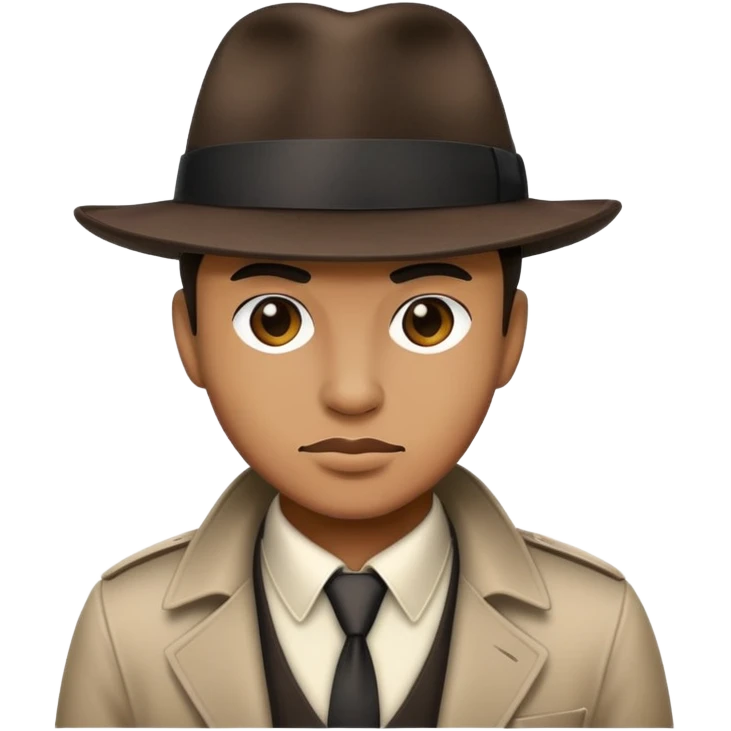 A gangster emoji