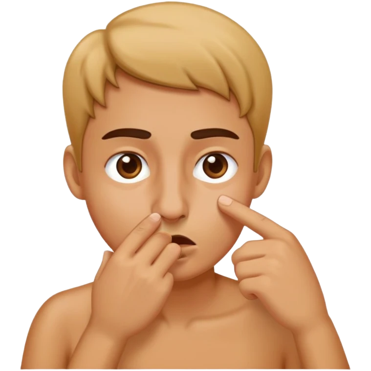 捏鼻子 emoji