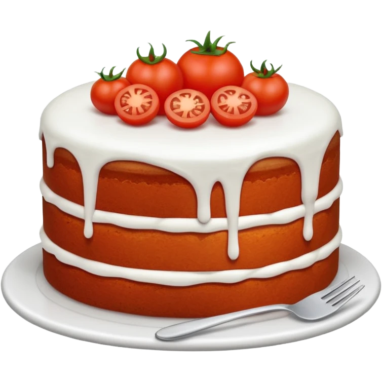 tomato cake emoji