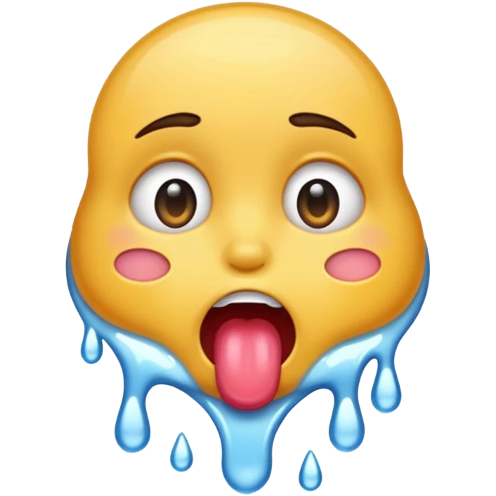 drooling  emoji