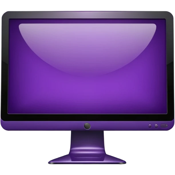 dark purple wide screen monitor emoji