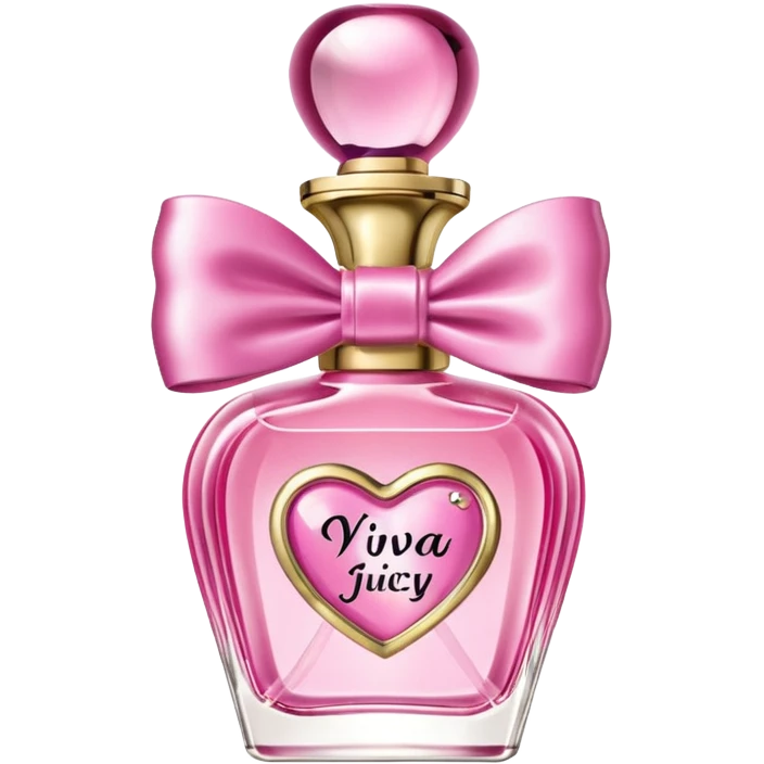 Realistic ultra detailed Juicy Couture brand, Viva La Juicy
Eau De Parfum emoji