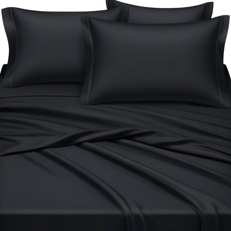 Black bedsheets  emoji