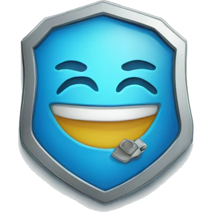 Badge bleu certifié Instagram  emoji