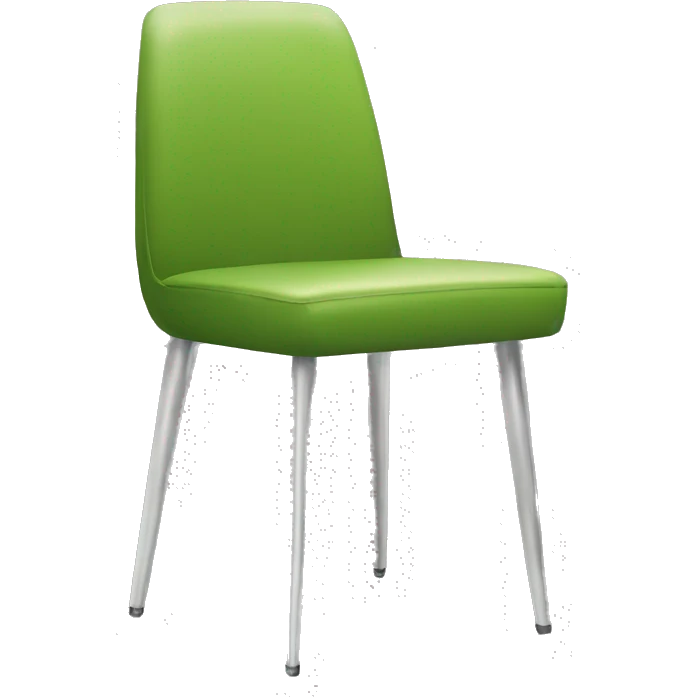 green dining modern chair emoji
