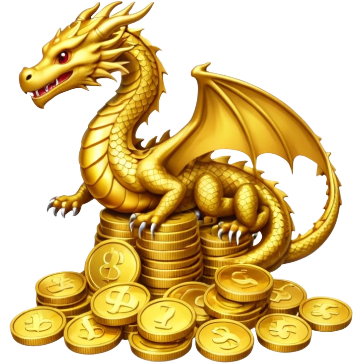 strack coins dragon emoji