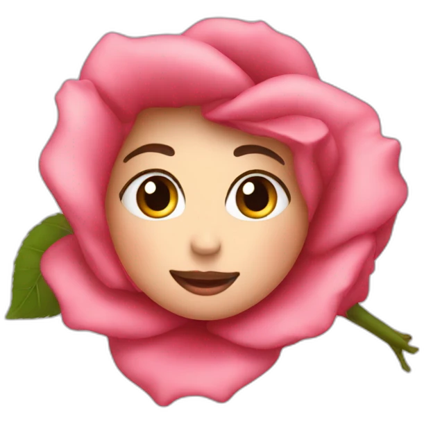 Coeur rose emoji