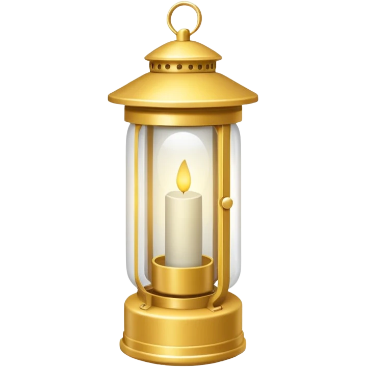 Lanterna flutuante pequena, de papel translúcido, formato retangular/cilíndrico alongado, aberta em cima e embaixo, com luz dourada suave interna, sem alça, sem metal, sem decoração. emoji