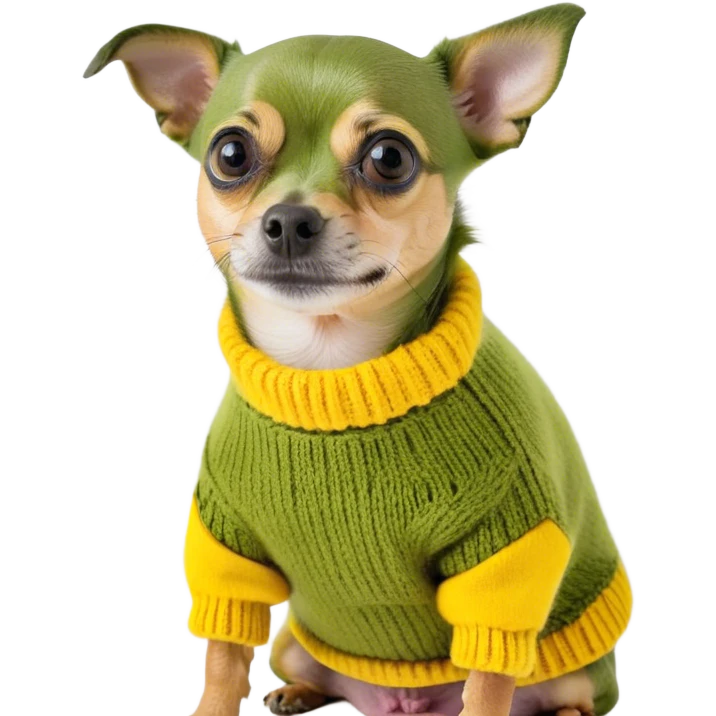 Small dog pooping on bed  emoji