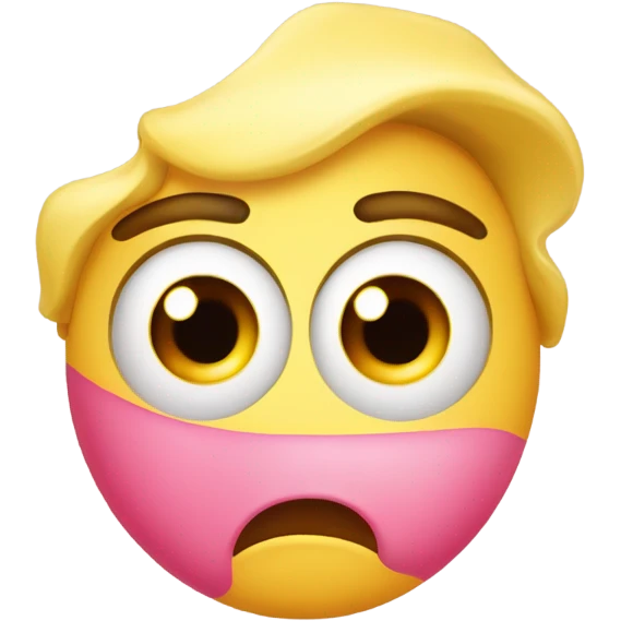 Flushed Face emoji with heart eyes emoji