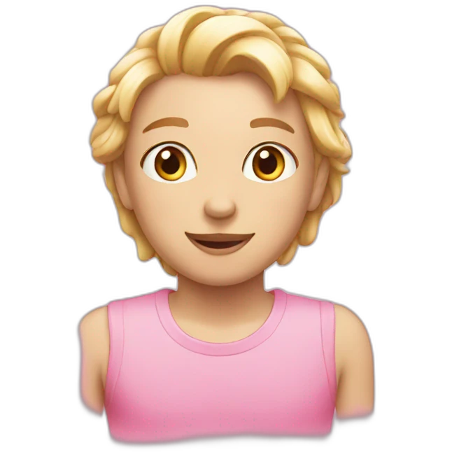 pink daily emoji