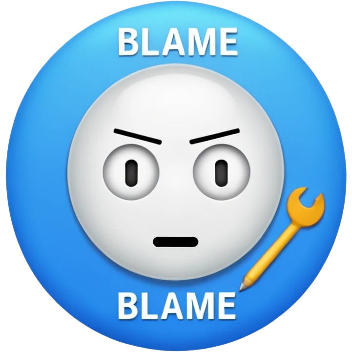 banner with words BLAME JOHN emoji