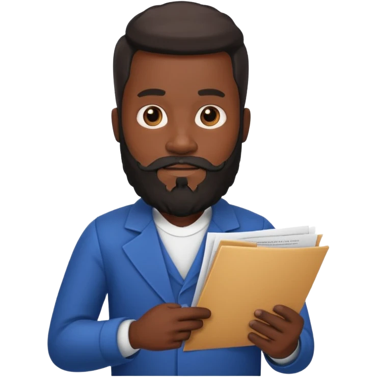 document american id blackman fullbeard emoji