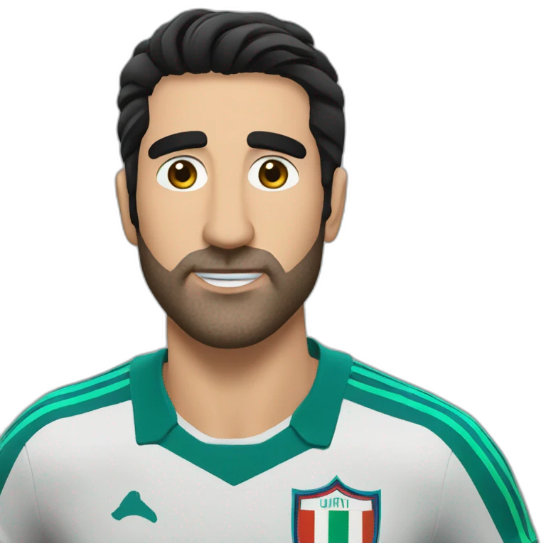 Buffon saving a penalty emoji