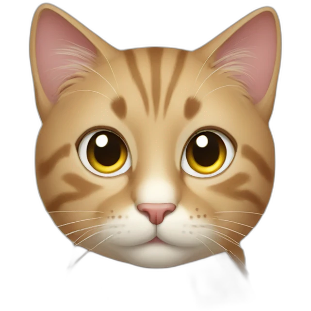 Cat with apple watch emoji