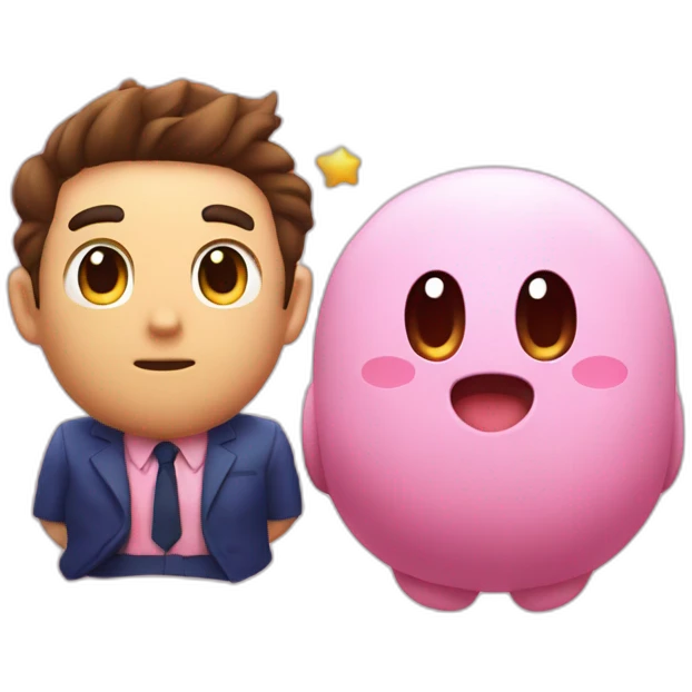 kirby and tanaka emoji