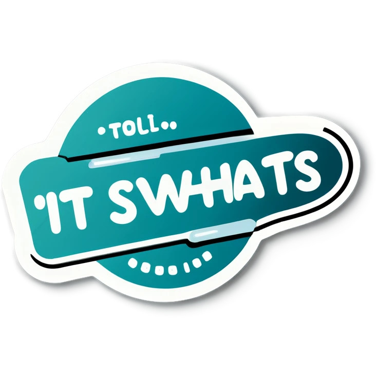 It is what it is.  emoji