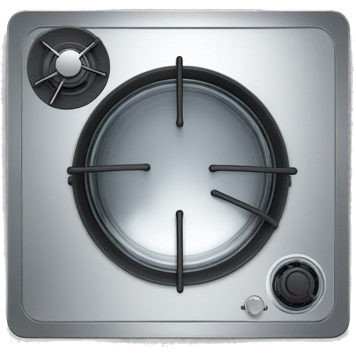 stovetop glass electric from above emoji